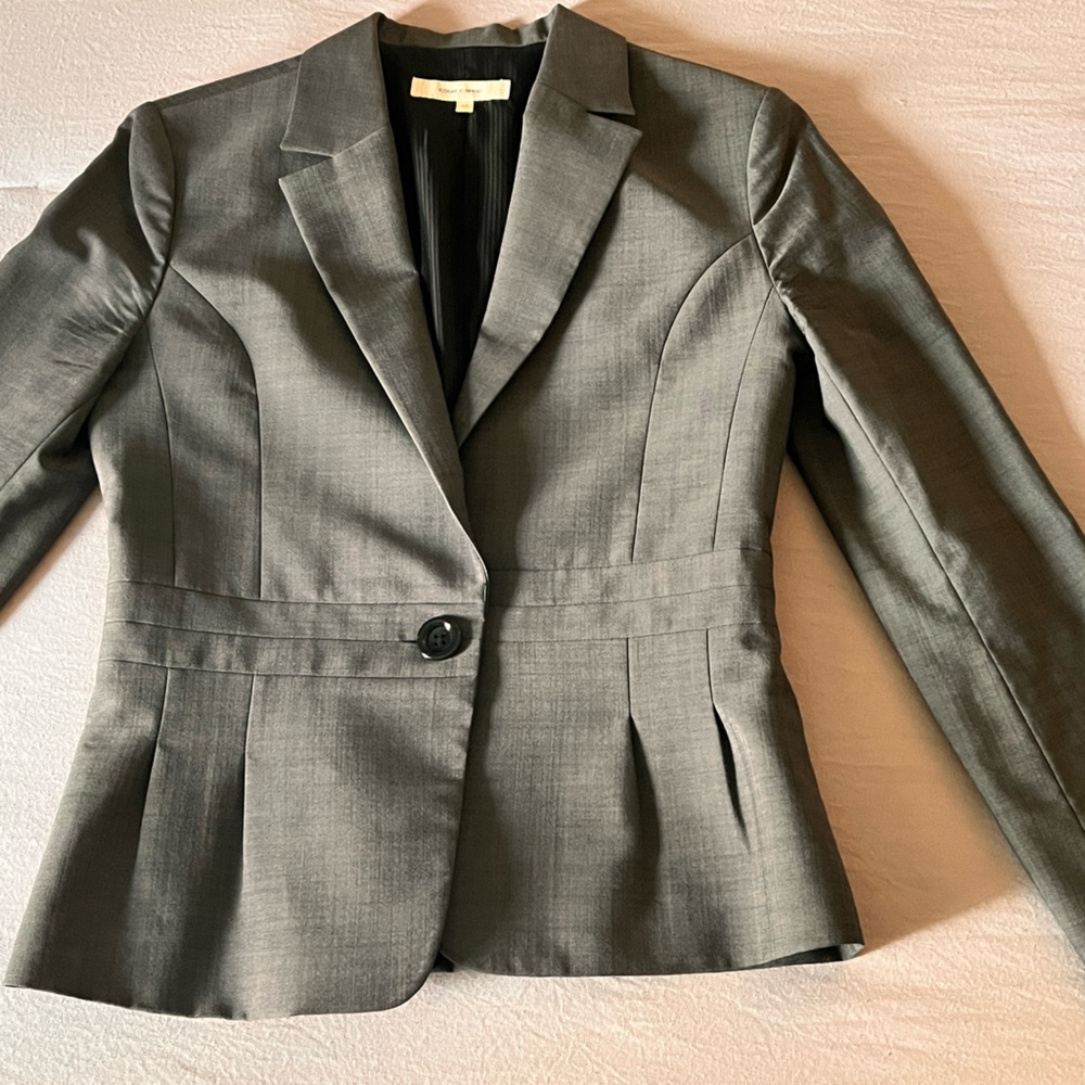 Gray Blazer Jacket